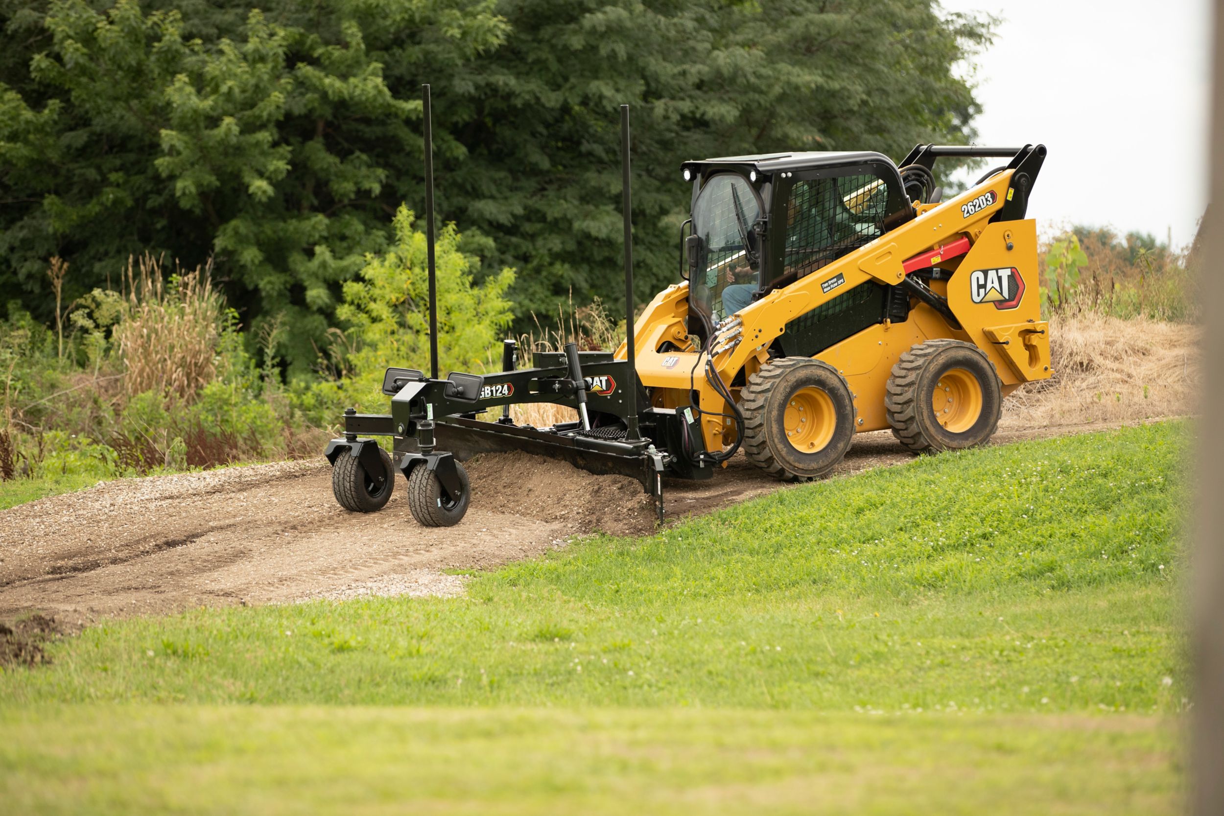 Genuine Cat Attachments for Skid Steer Loaders