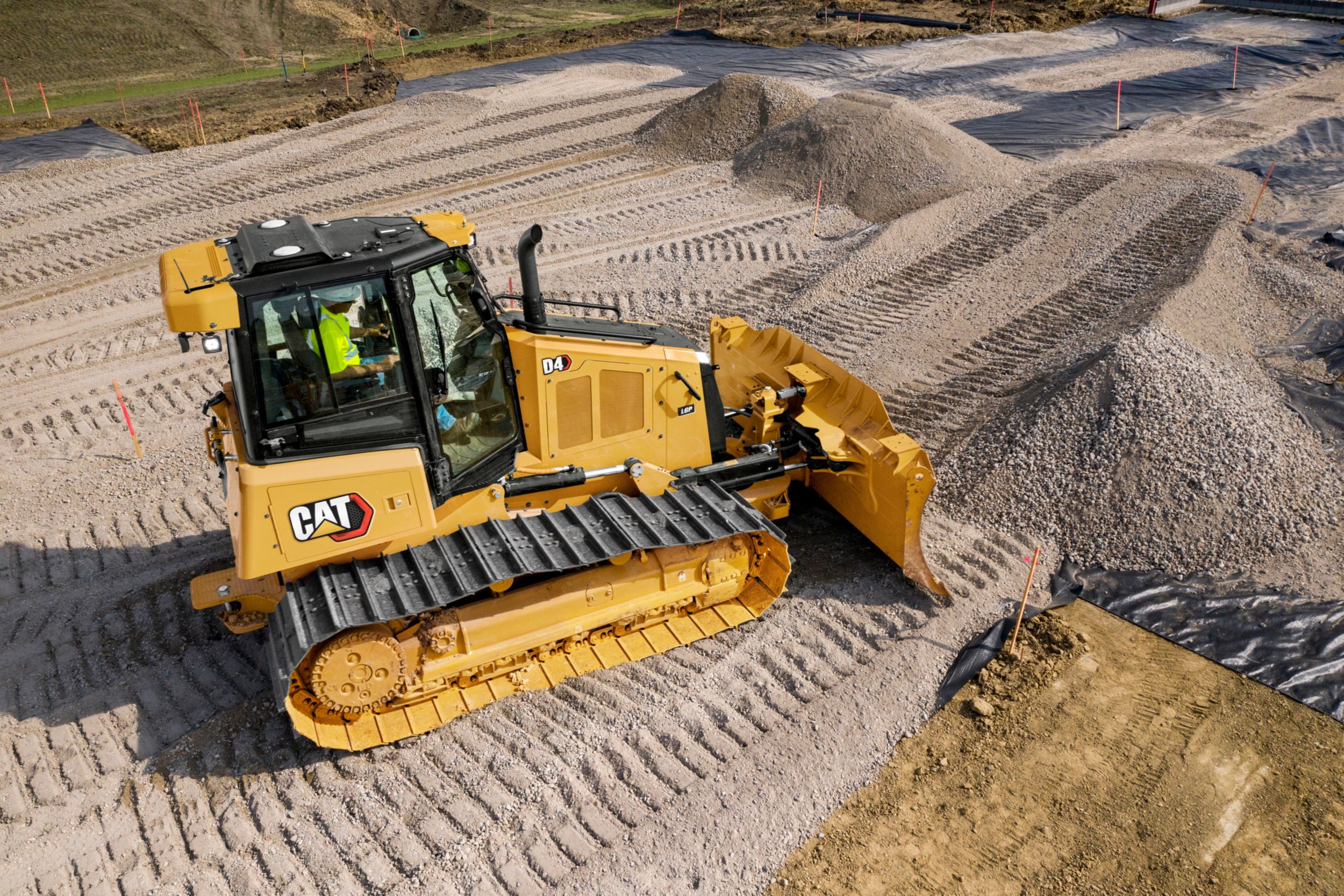 New Cat® D4 Dozer offers better visibility, more productivityboosting