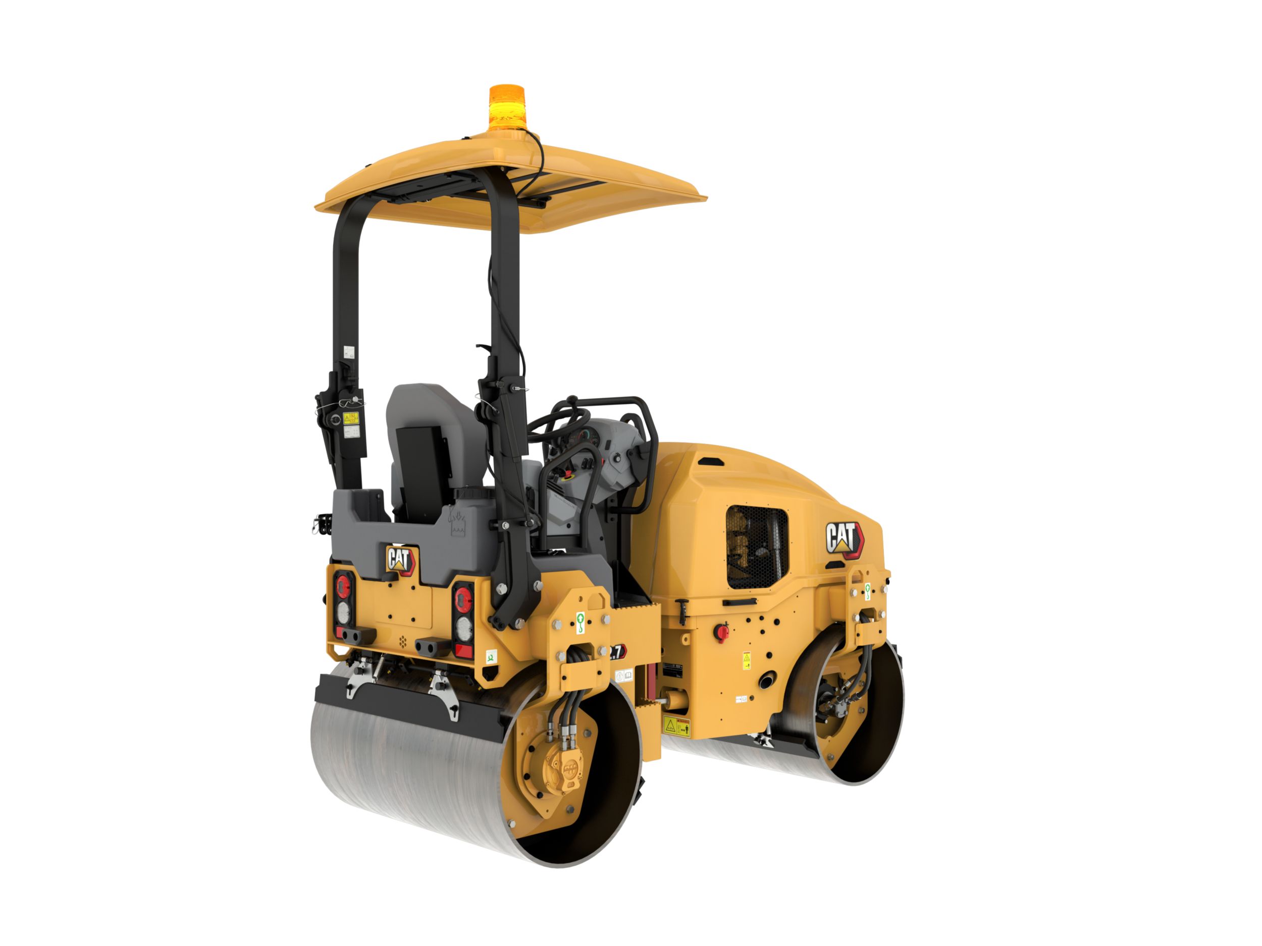 CB2.7 tandem roller rear, right side