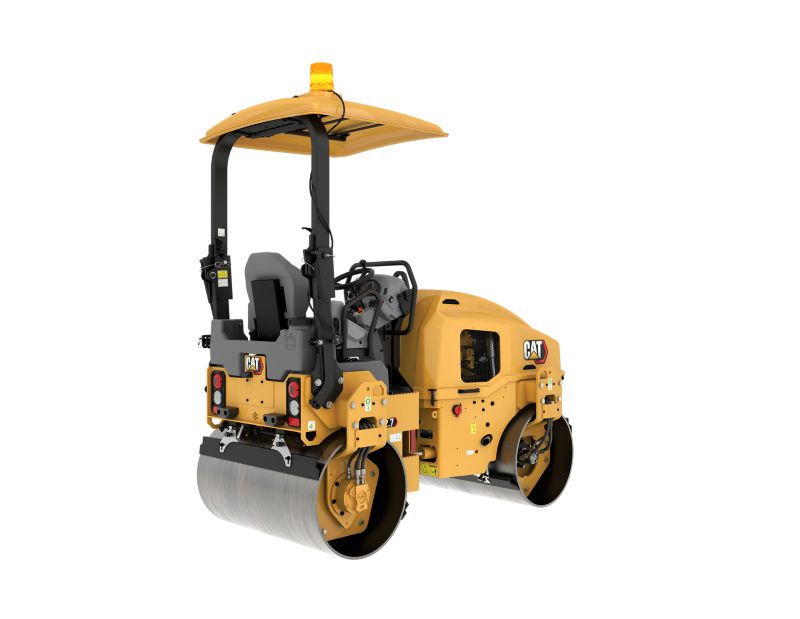 CB2.7 tandem roller rear, right side