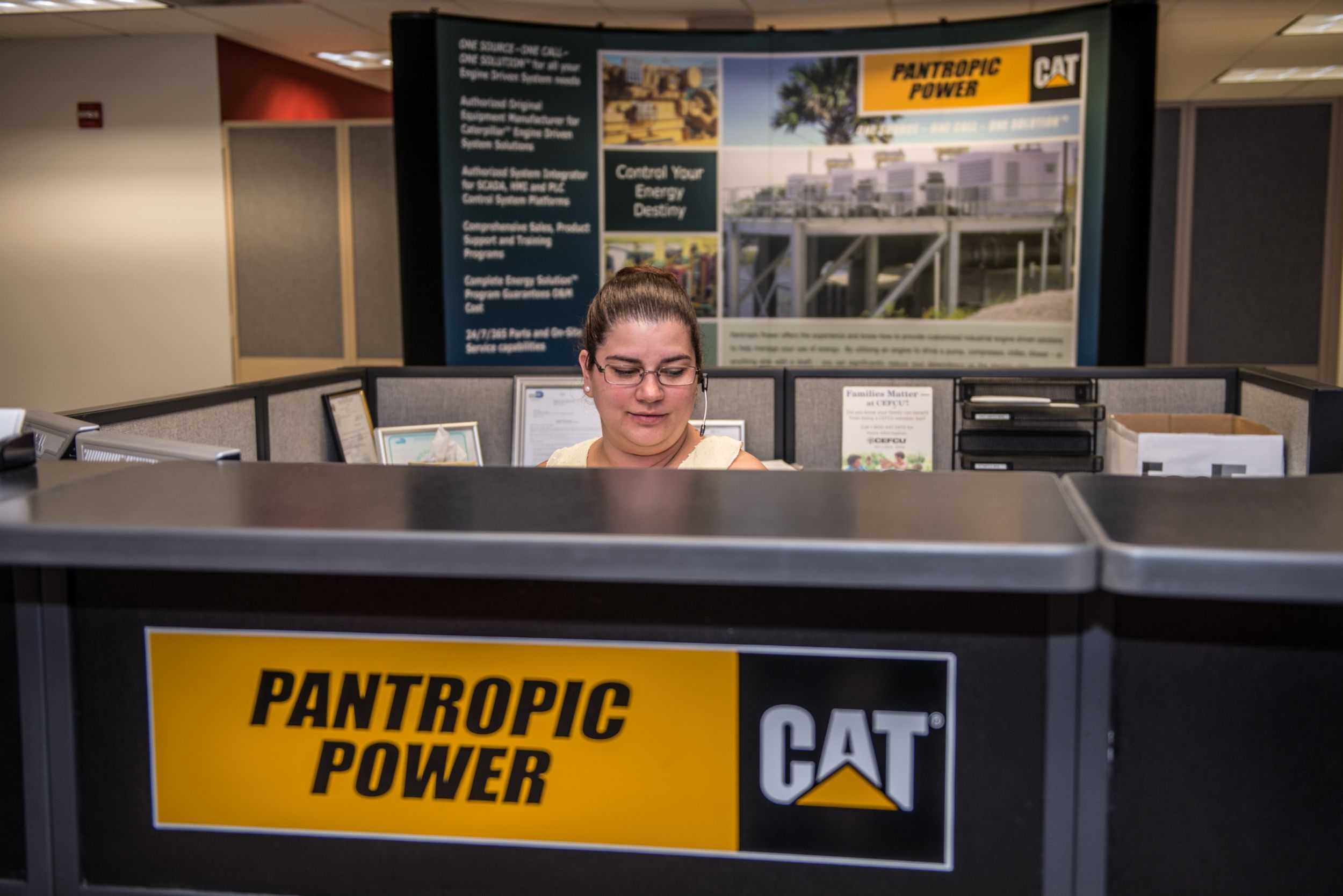Woman at Desk