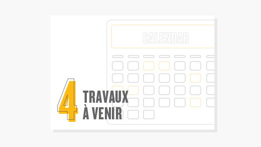 Travaux à venir