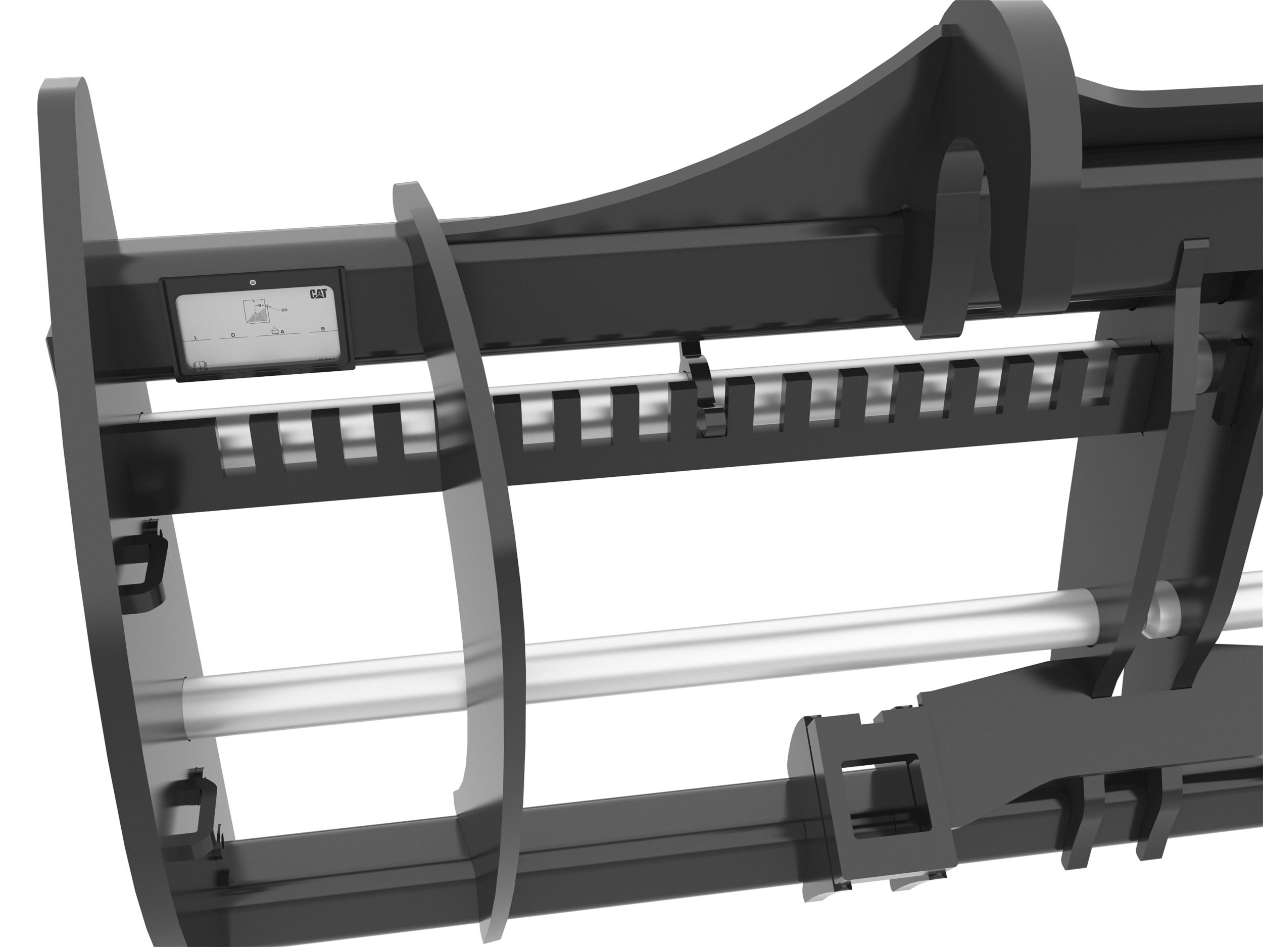 Posizioni delle forche regolabili