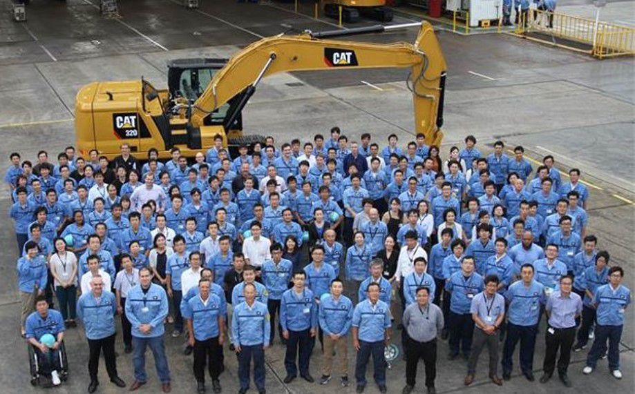 Caterpillar 473,000 Excavators. 60 Years. One Awesome Team in Akashi