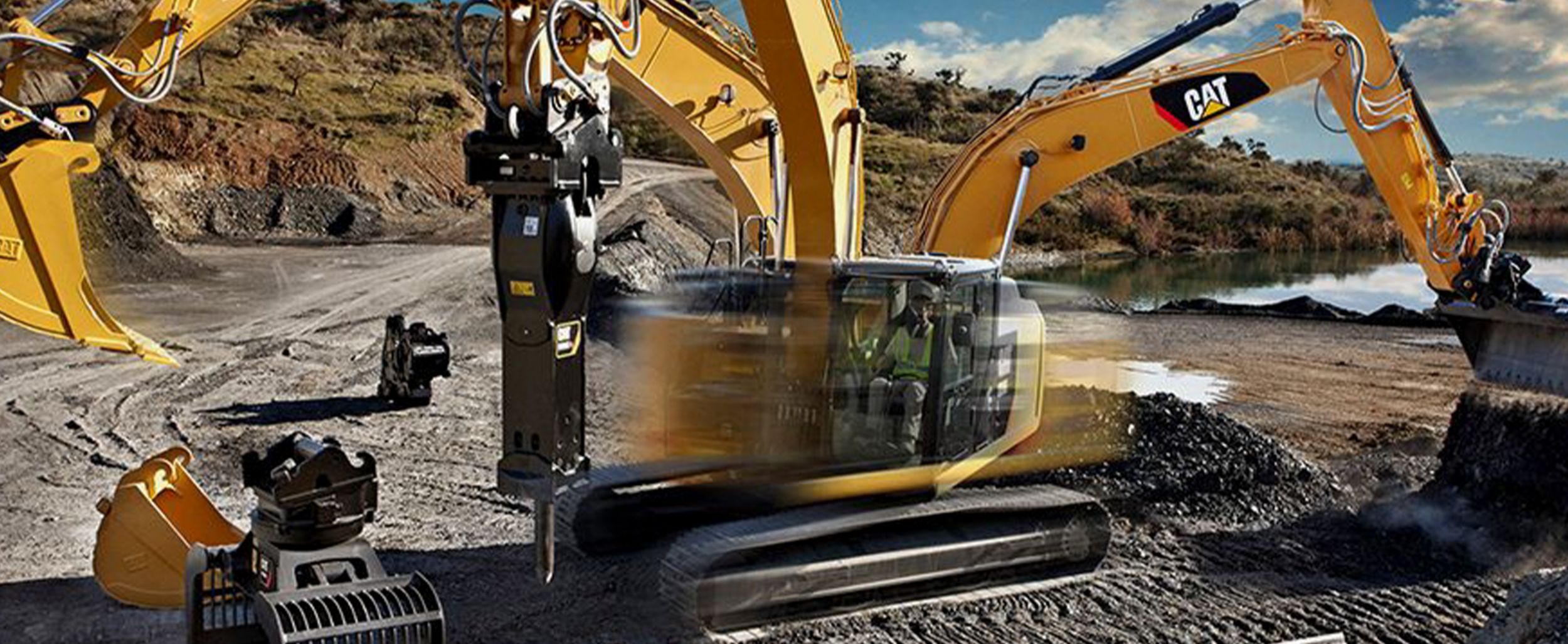 FERRAMENTAS DE CONSTRUÇÃO EM SUAS MÁQUINAS CAT® 