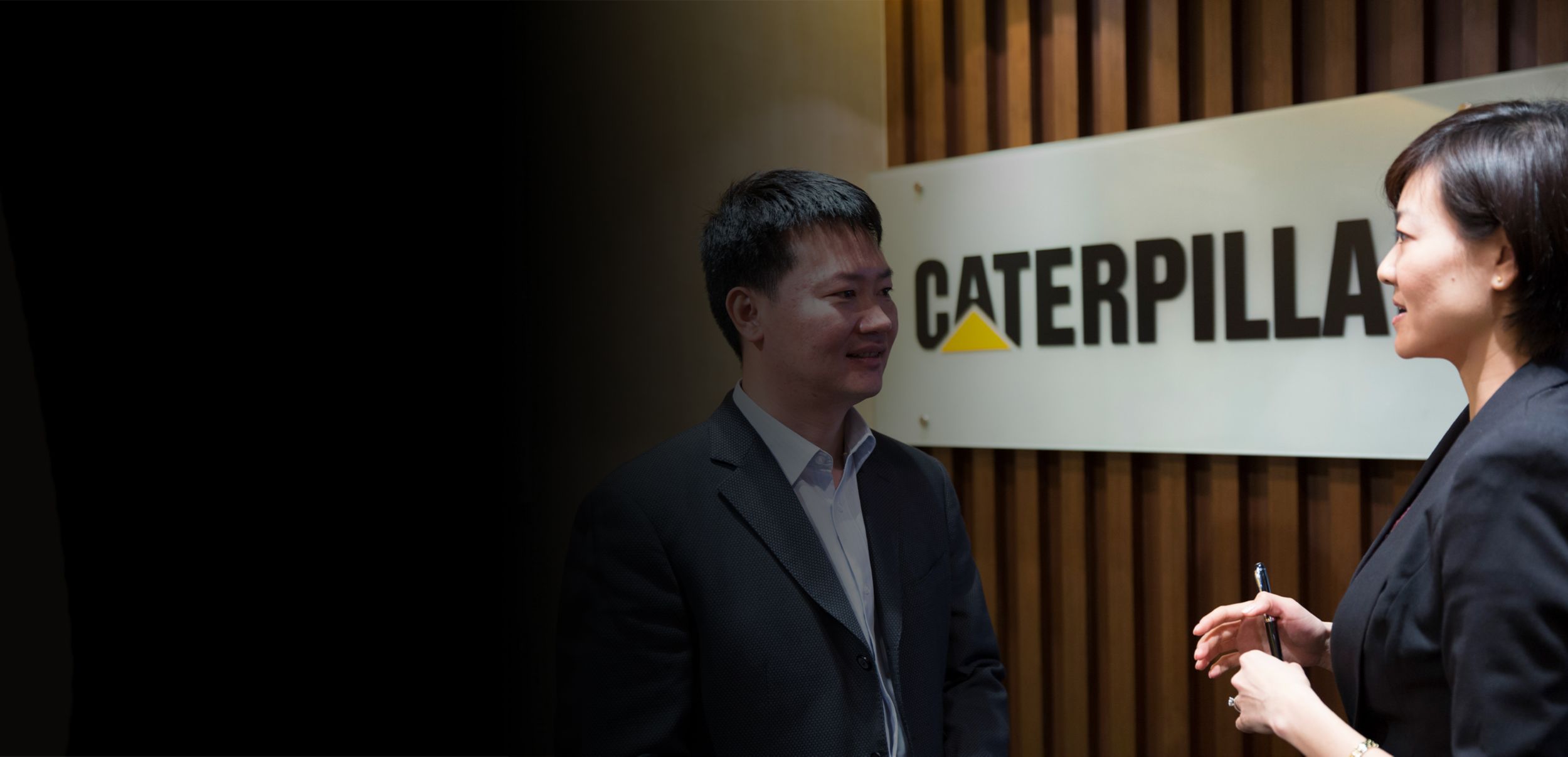 Customer and dealer team member meeting on jobsite