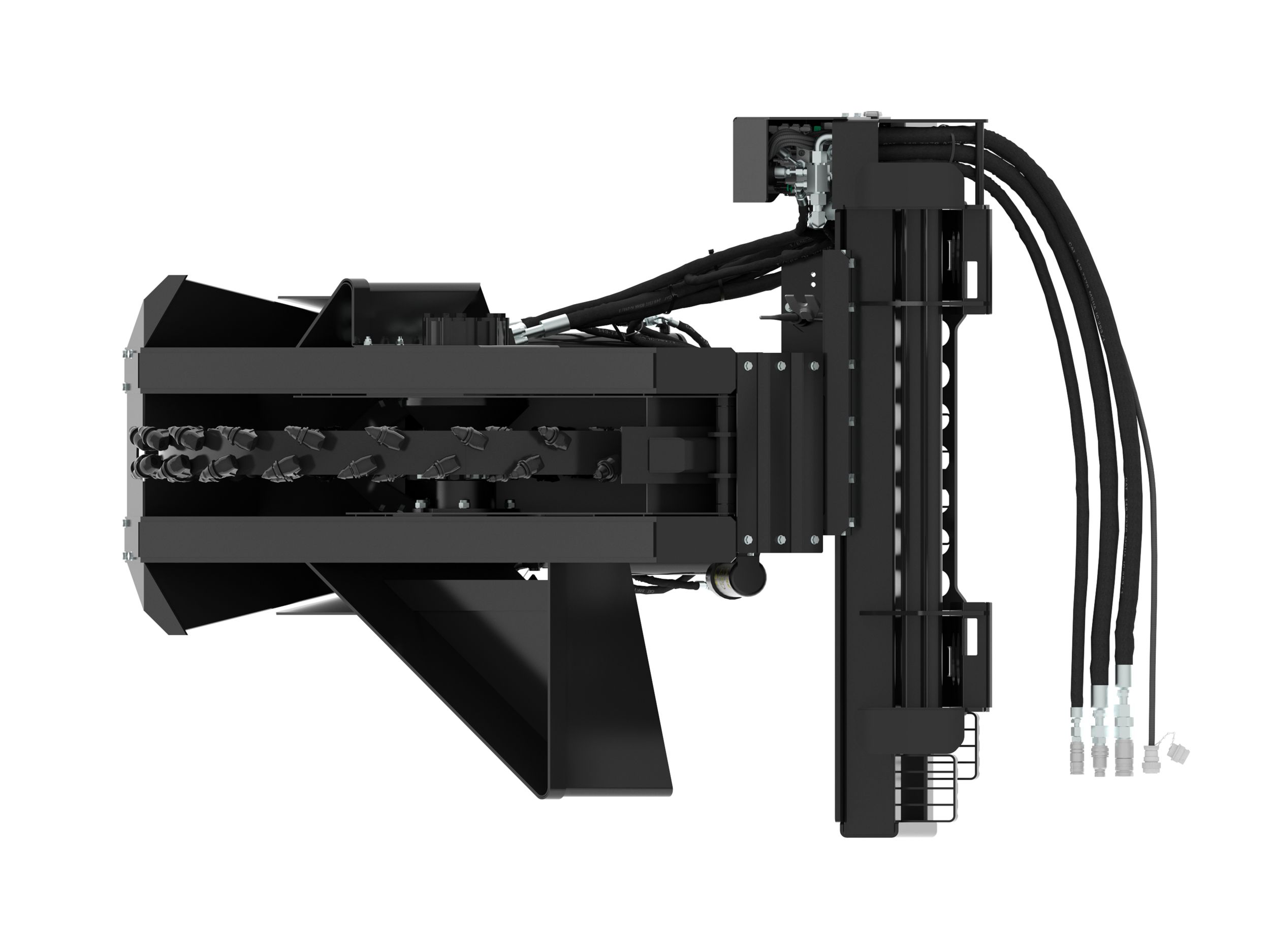 Vista parte inferiore