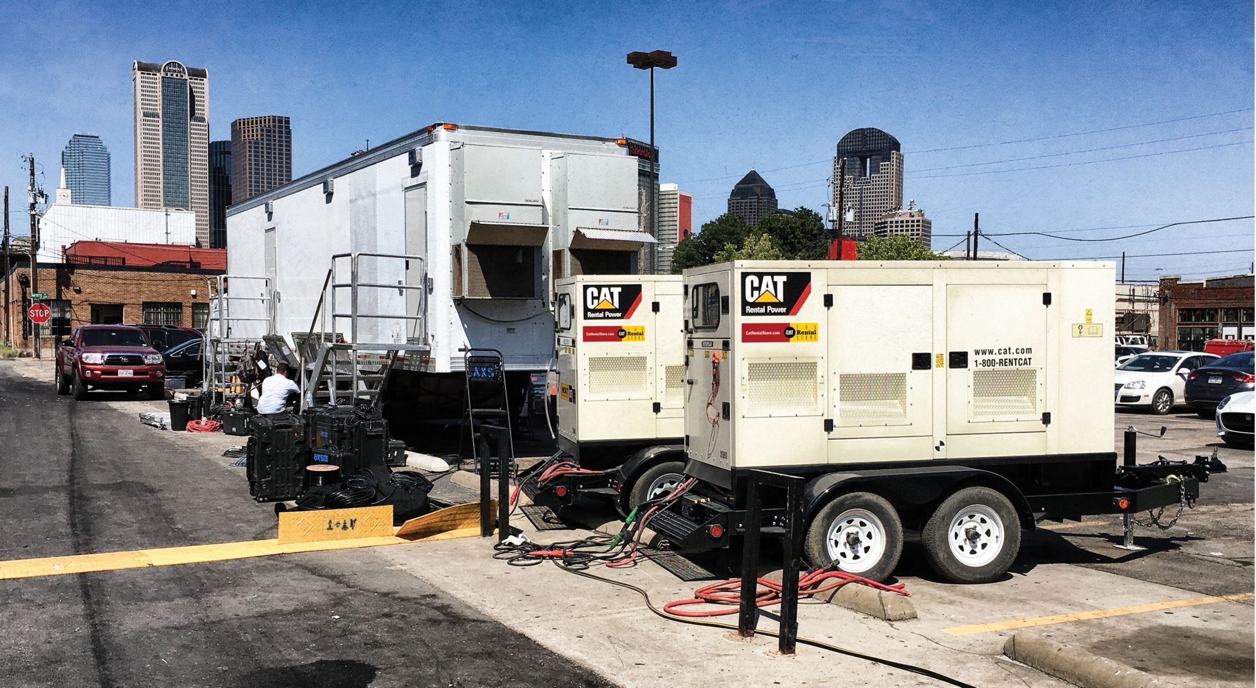 Groupe électrogène au gaz naturel G3412 Cat®