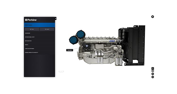 Explore the Perkins® 5008C-E30TAG
