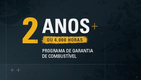 Carregadeiras de rodas Cat com garantia de combustível