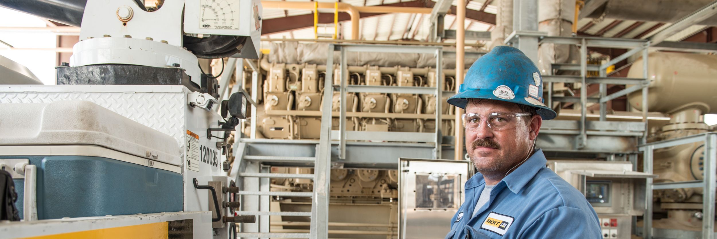 Technician at Work Table