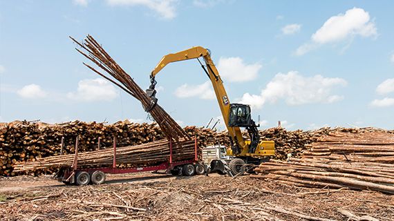 caterpillar logging equipment