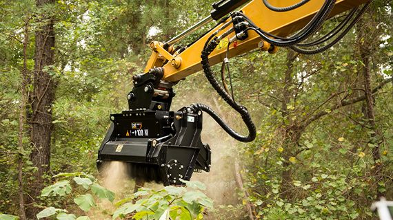 caterpillar logging equipment