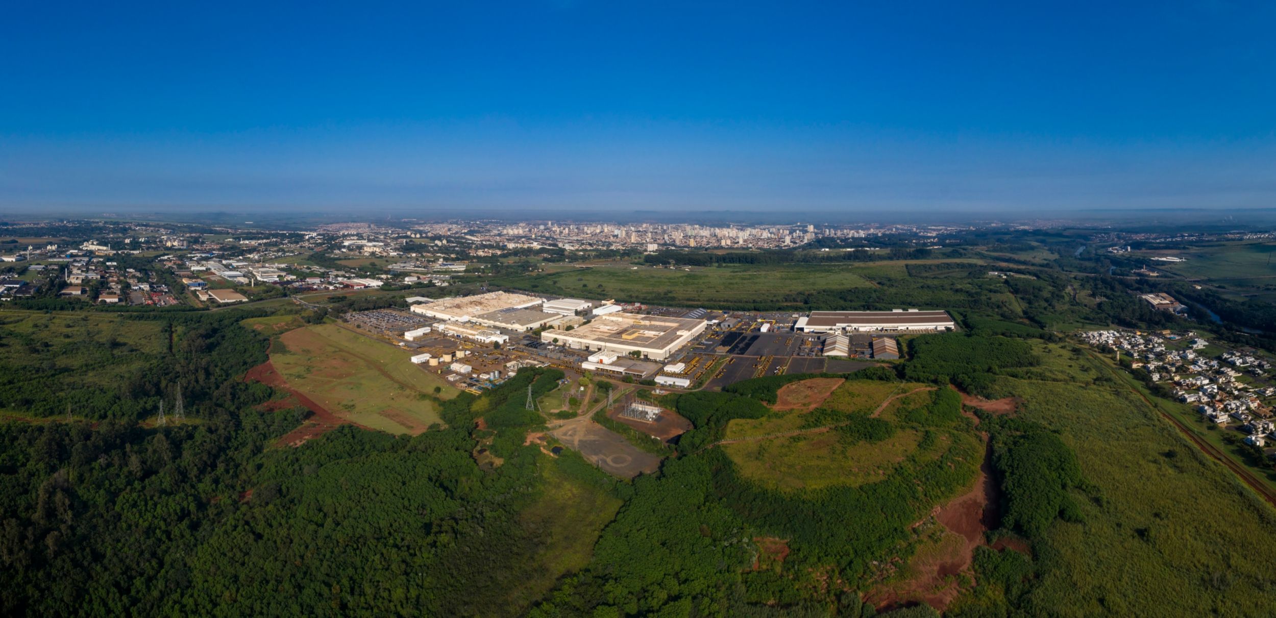 Fábrica da Caterpillar em Piracicaba, SP