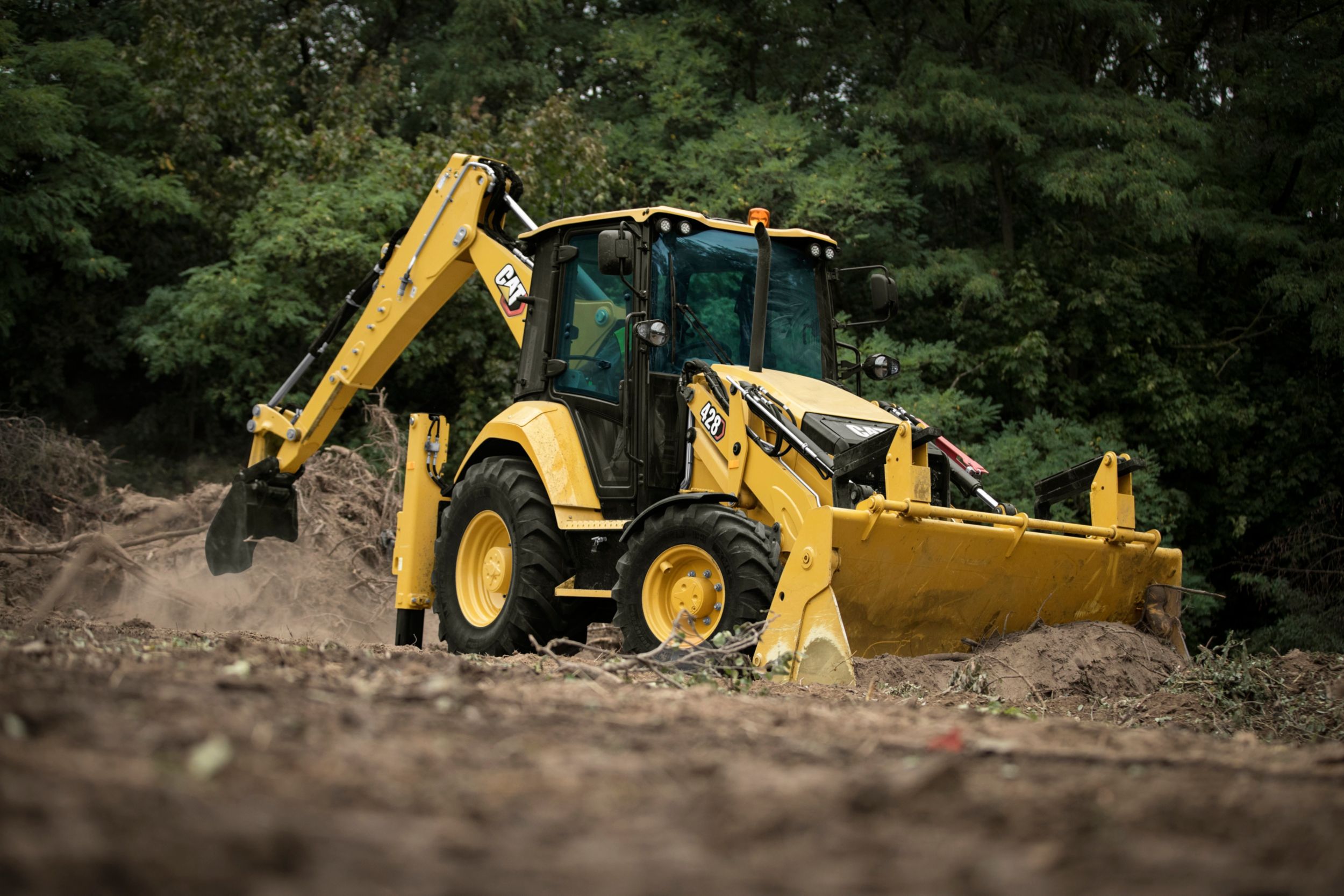 428 Side Shift Backhoe Loaders | Cat | Caterpillar