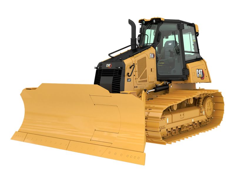 The D4 dozer is the ideal grading tractor