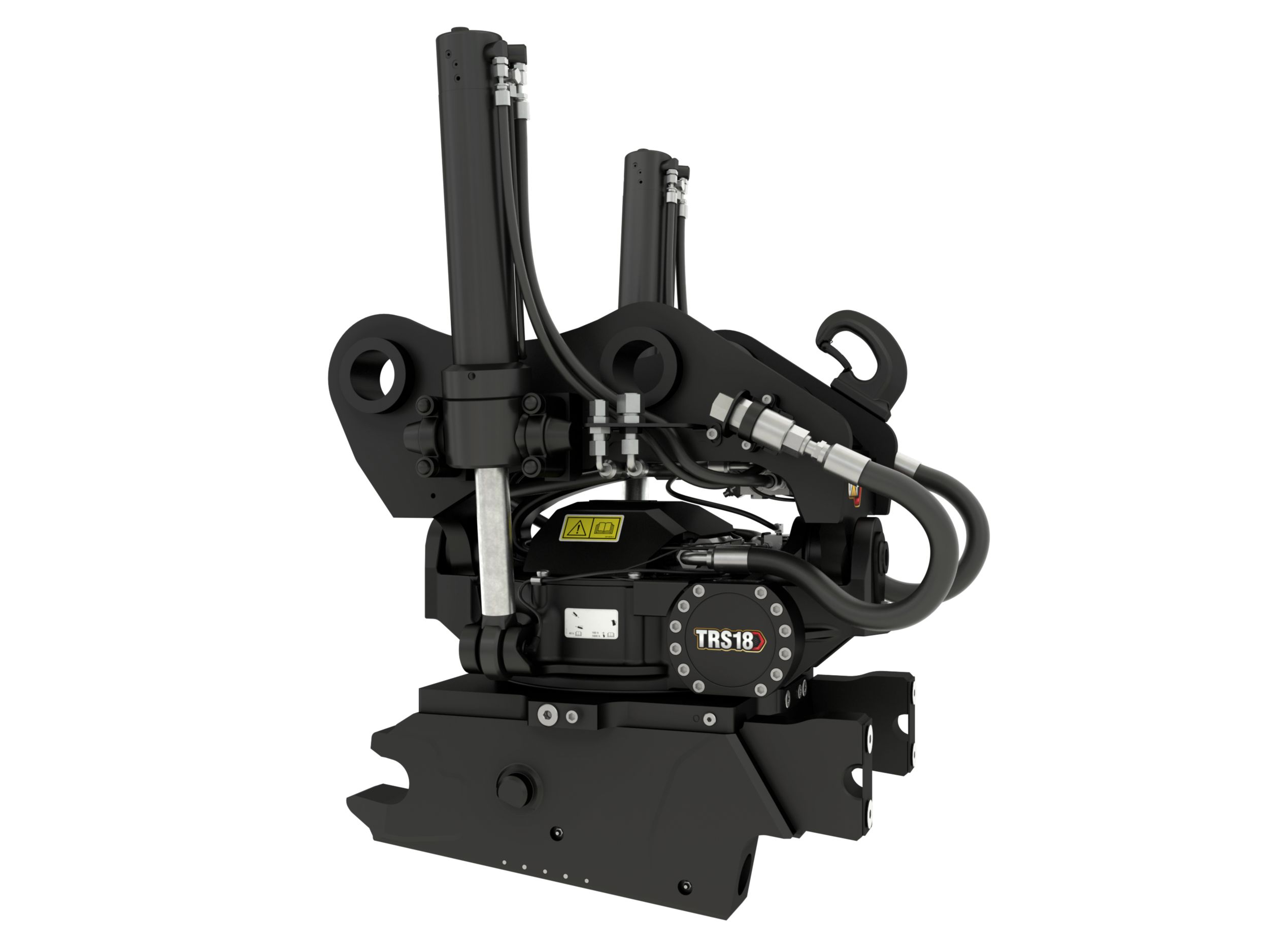 TRS18 - Pin-on High Flow top, HCS70/55 bottom configuration