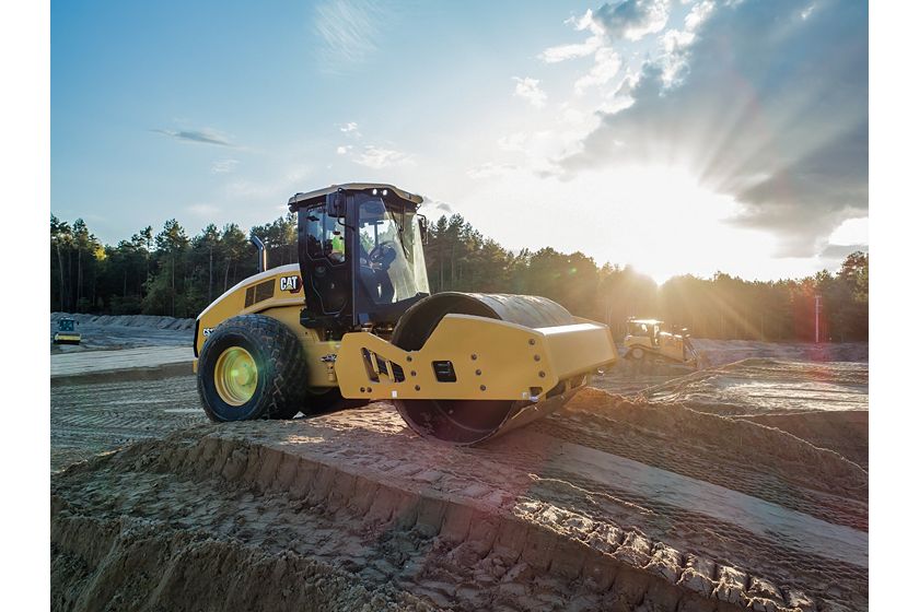 New Cat® GC Series single drum vibratory soil compactors deliver