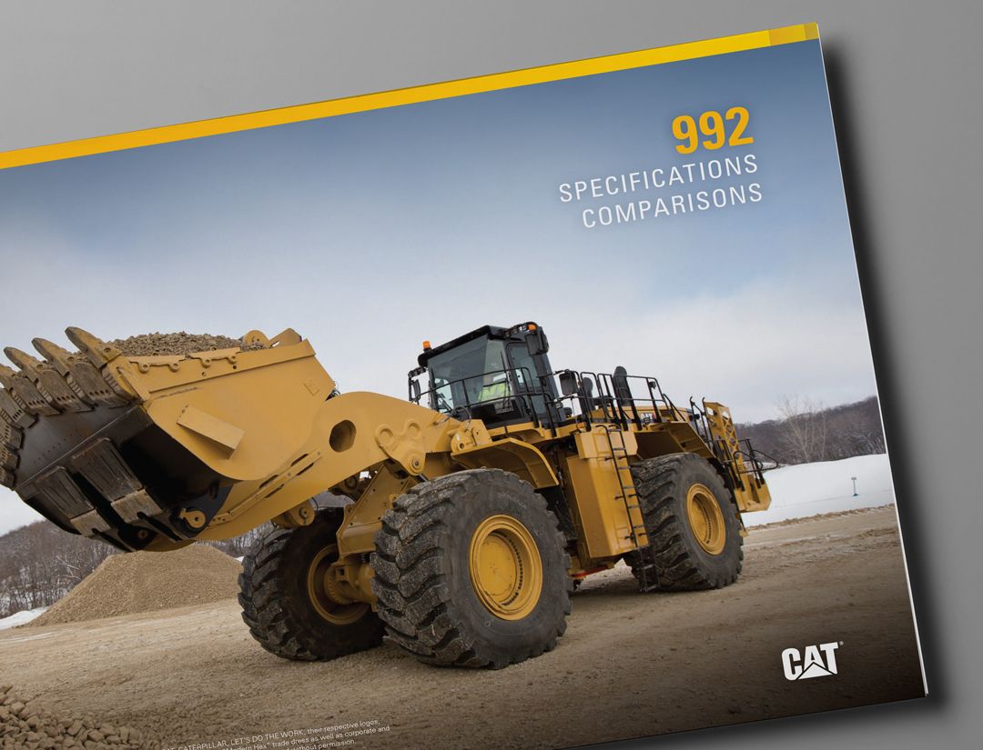 the cat 992 new bright