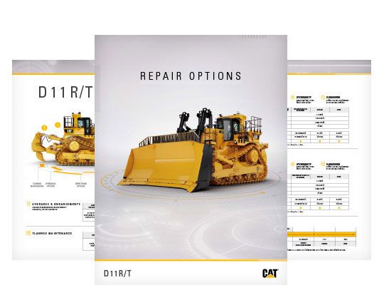 D11R/T Repair Options Brochure