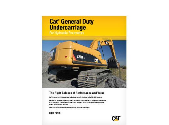 Excavator Undercarriage Choices