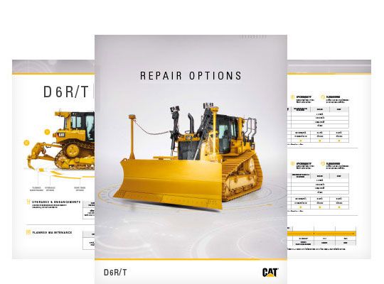 D6R/T Repair Options Brochure