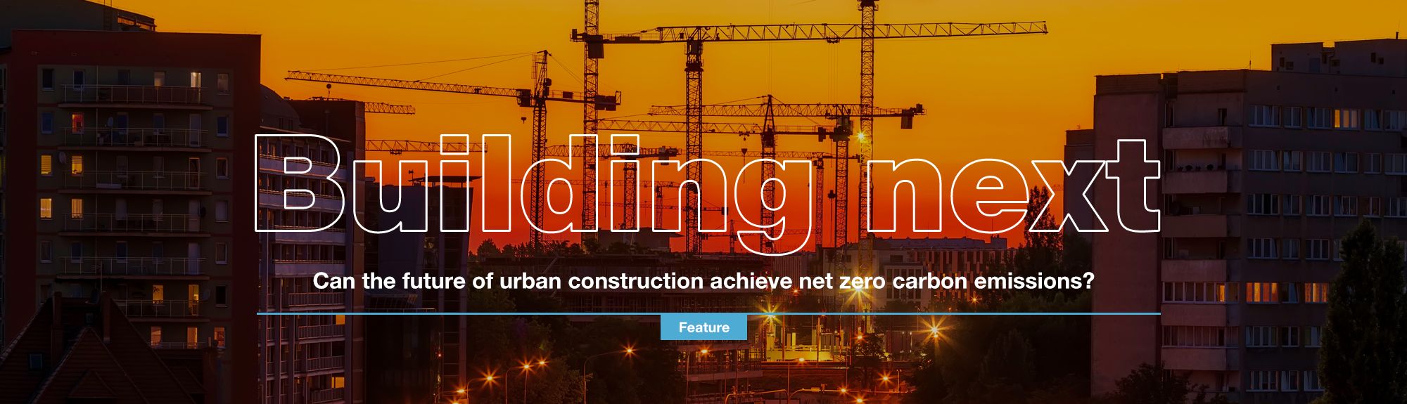 What does urban construction look like in 5-10 years?