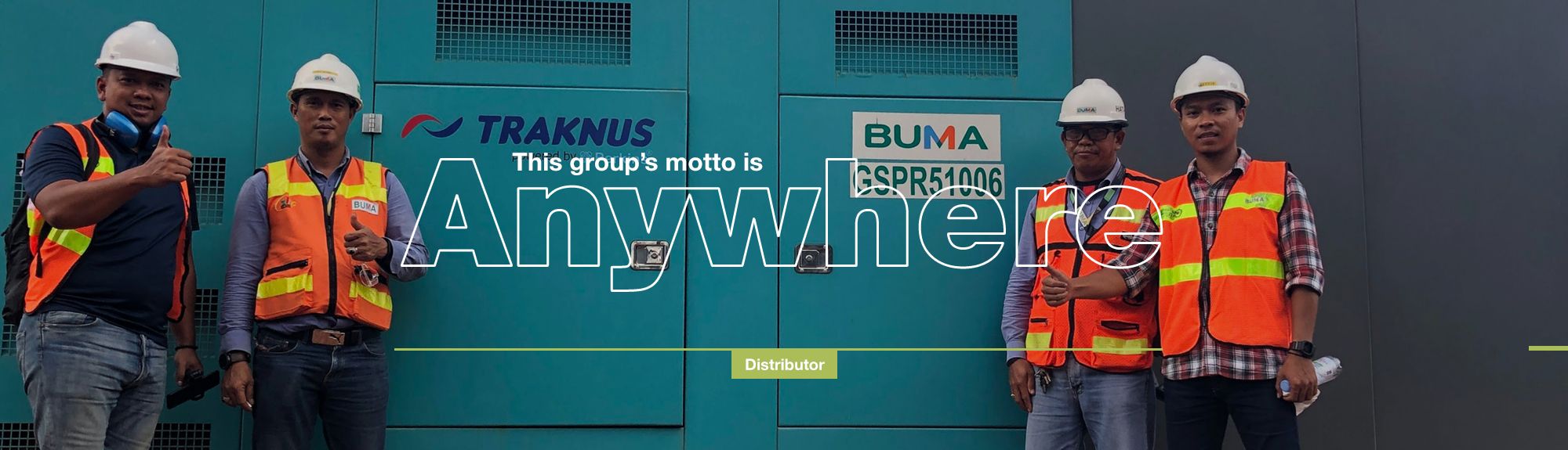 Here, there, anywhere - is this Distributors motto - Global Focus