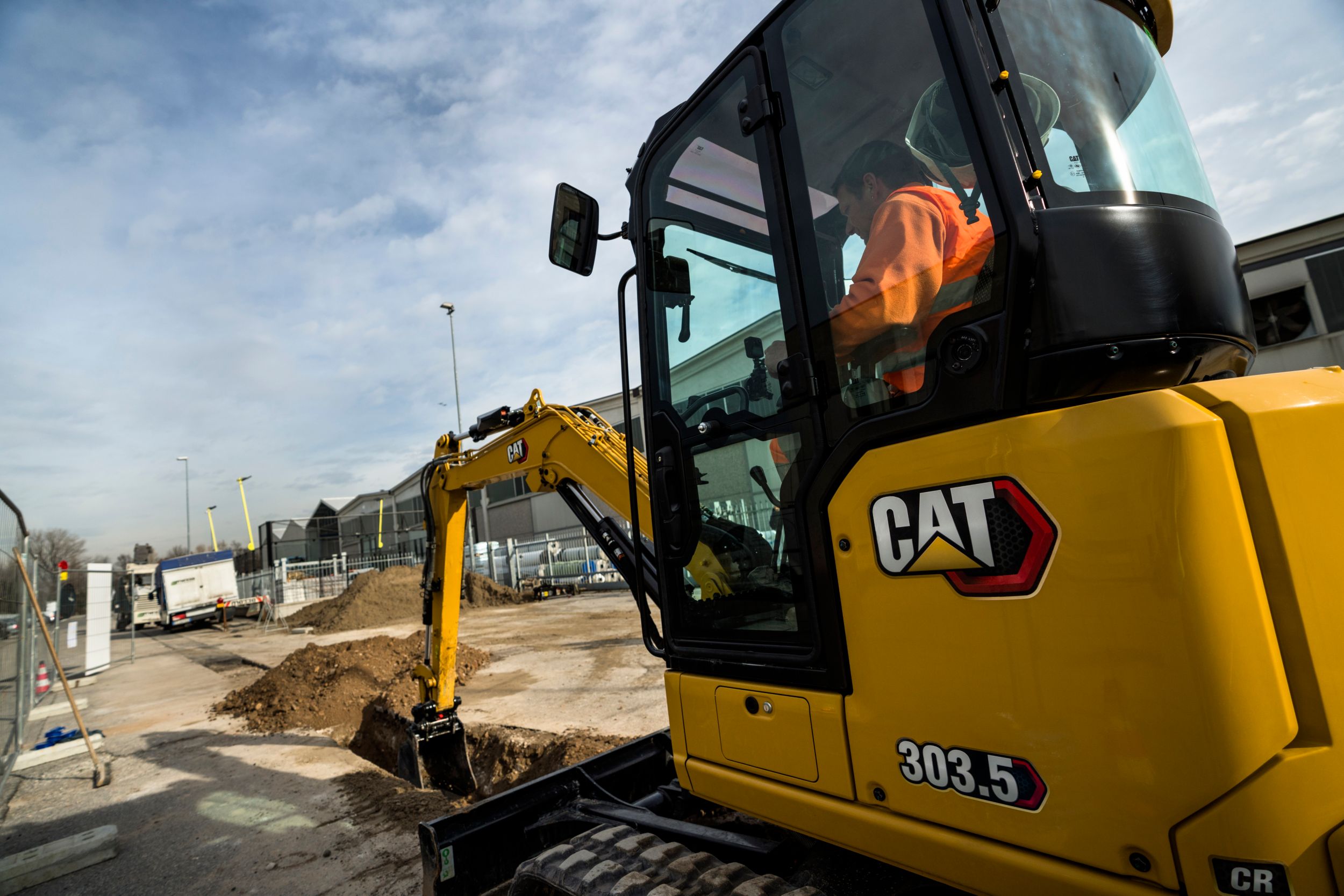 303 5 Cr Mini Excavator Cat Caterpillar