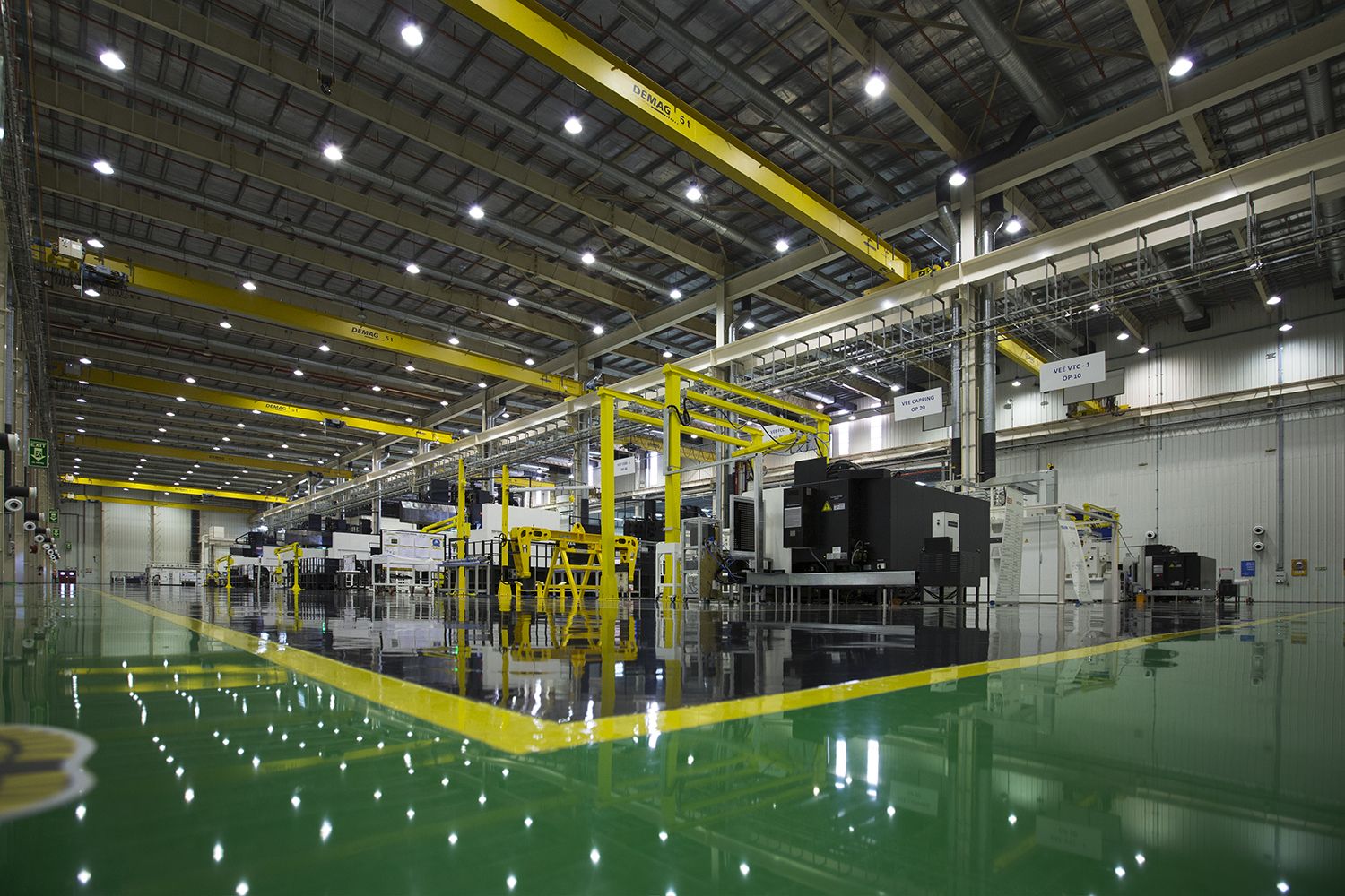 Automation of heating, lighting, compressed air and cooling systems