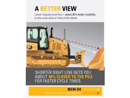 D4 Dozer Visibility Graphic