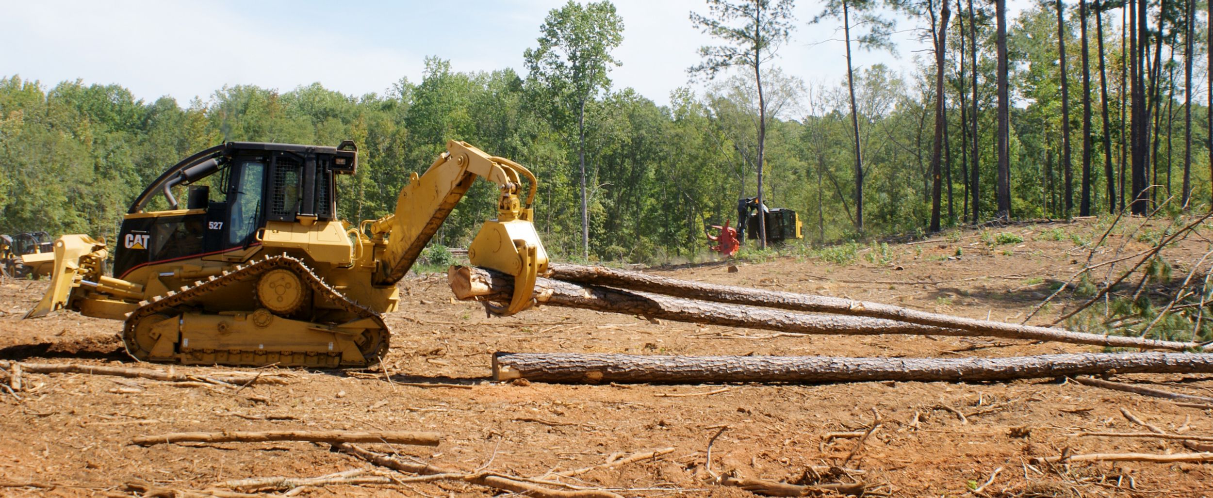 Cat Equipment Helps Logger Achieve Production Environmental Goals Cat Caterpillar