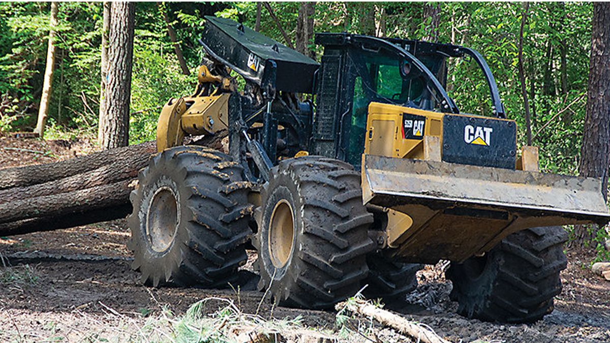 caterpillar logger