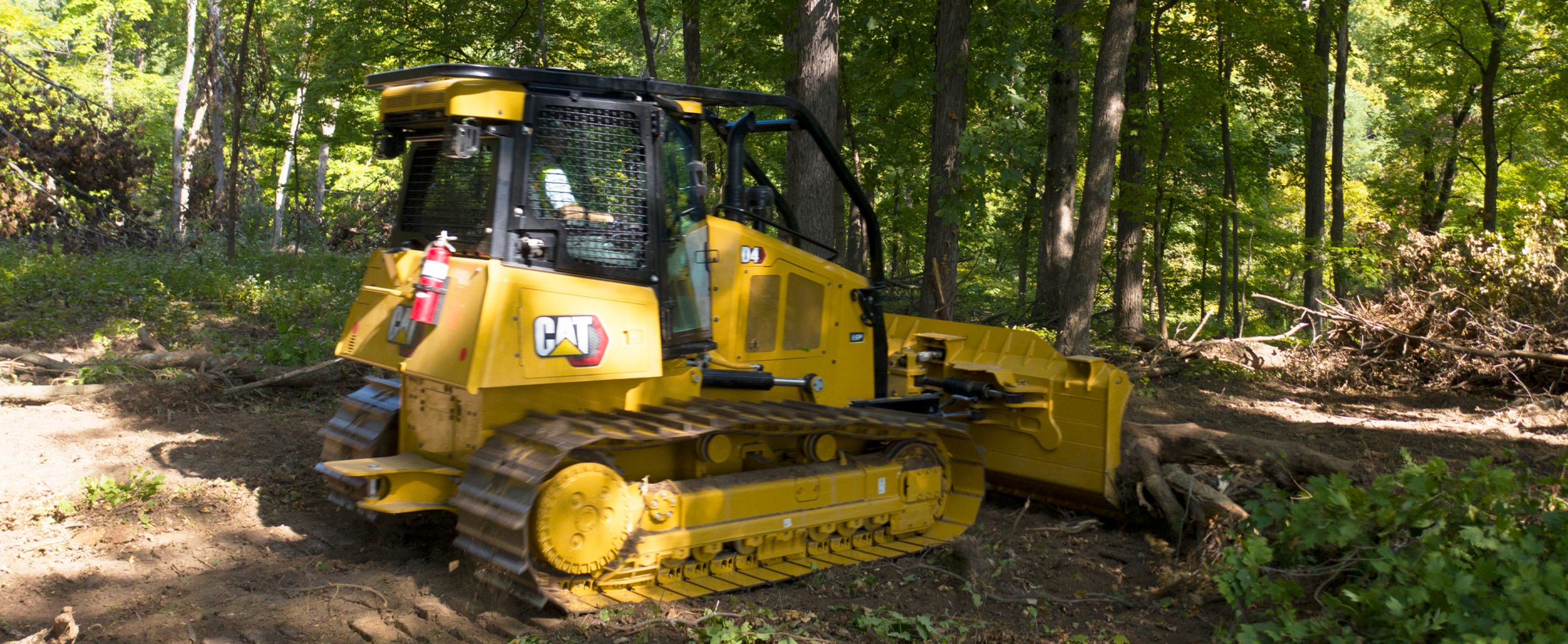 Dozer in Forest