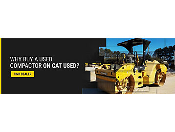 Choose Cat Used for Your Next Used Compactor