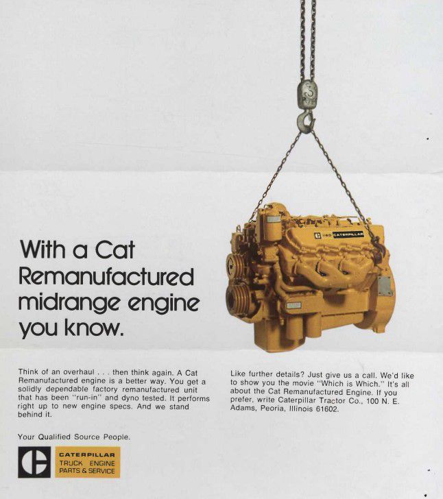 Caterpillar Reman Past and Present