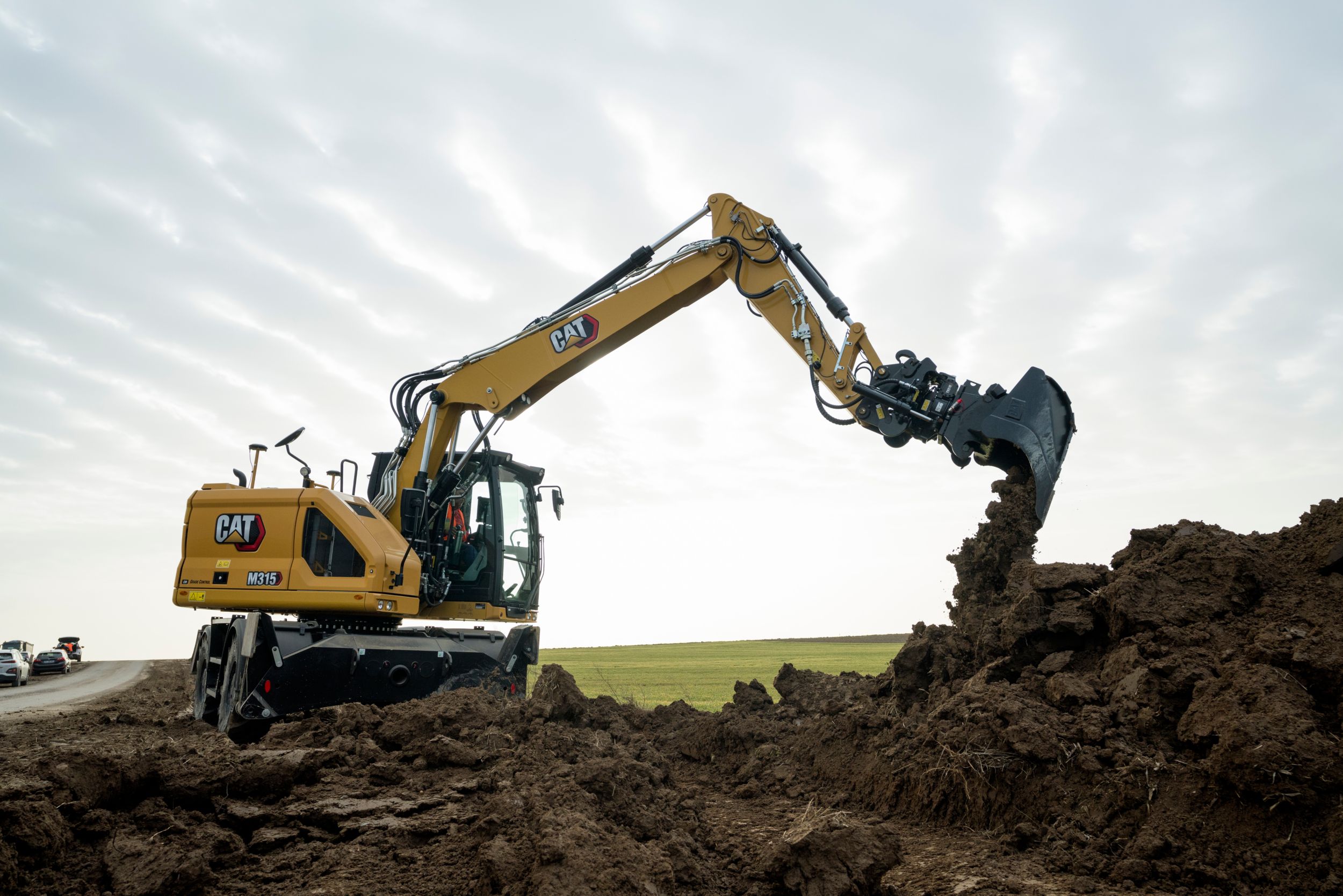 Cat take cheap apart digger