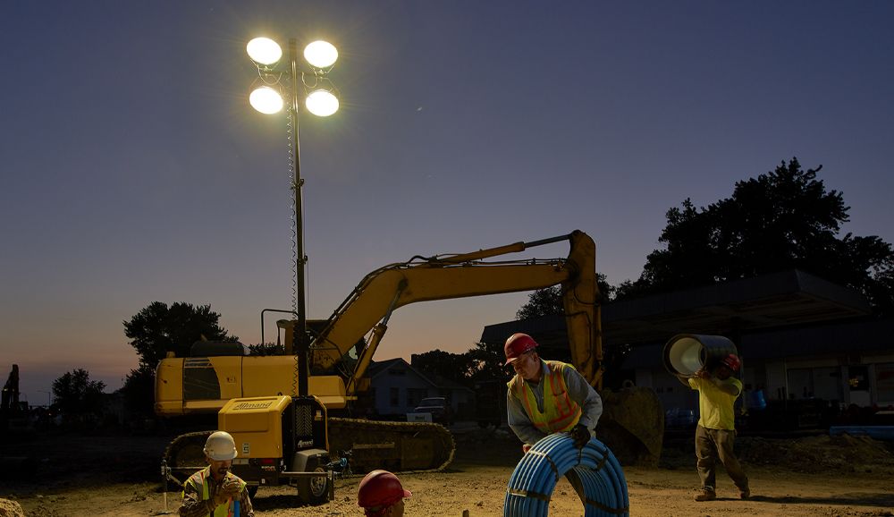 Allmand lighting tower 3