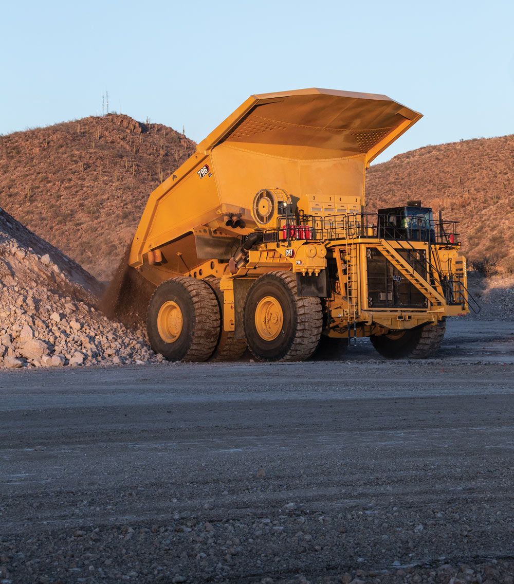 Steinbruchmuldenkipper 796 AC