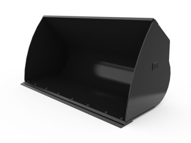Buckets - Loader - 3.5 m3 (4.6 yd3), HPL-ISO Coupler, Bolt-On Cutting Edge