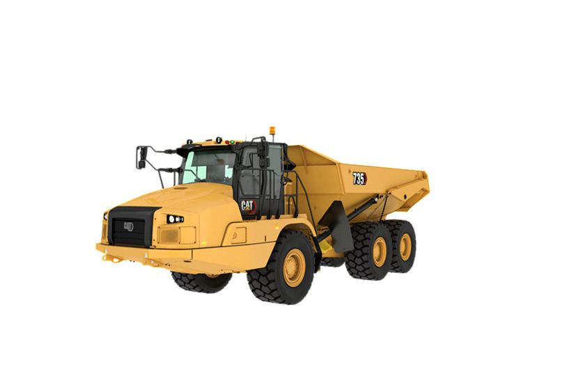 735 Three Axle Articulated Truck