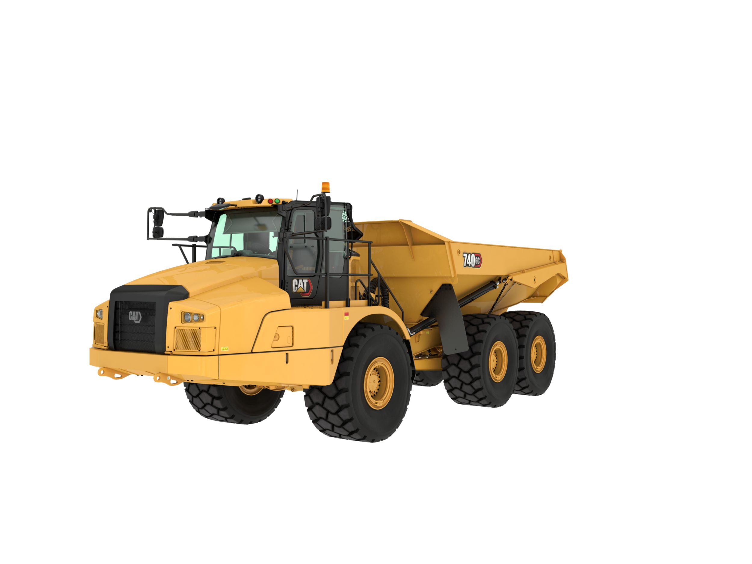 740 GC Articulated Haul Truck, Cat