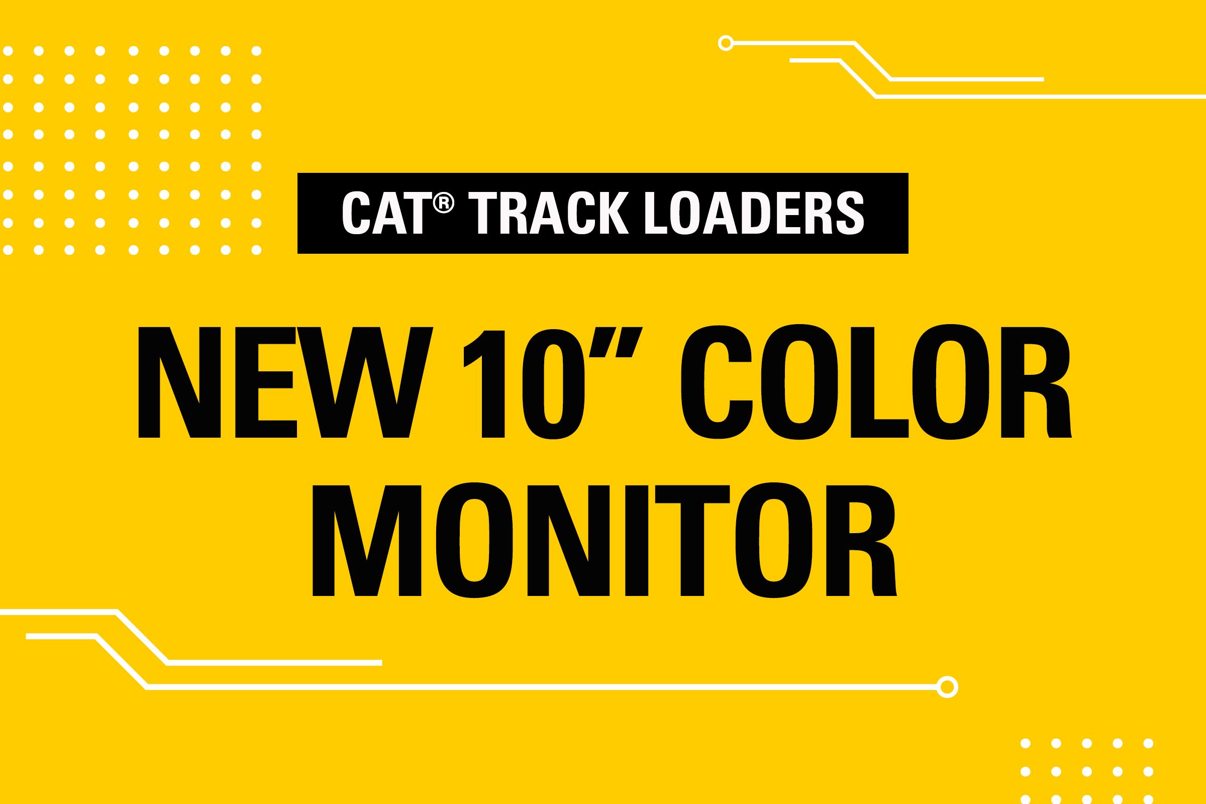 New 10" Color Monitor