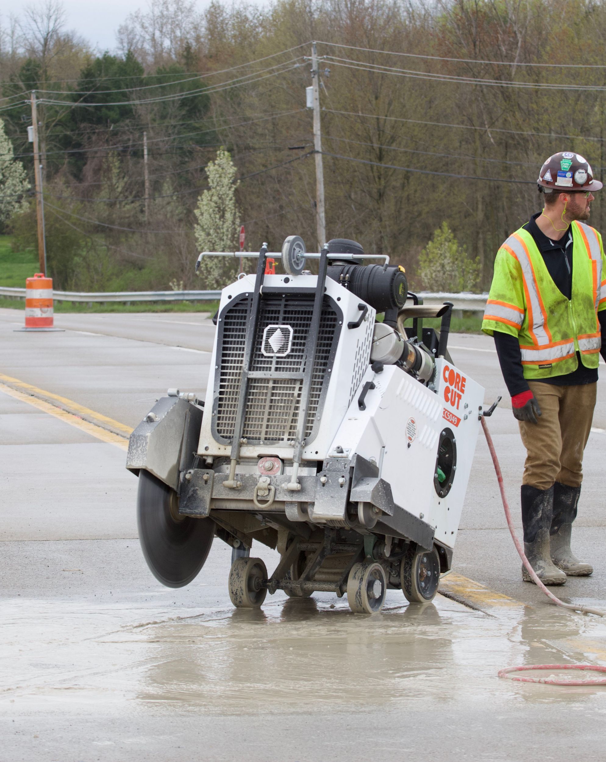 Diamond Products Walk Behind Saw