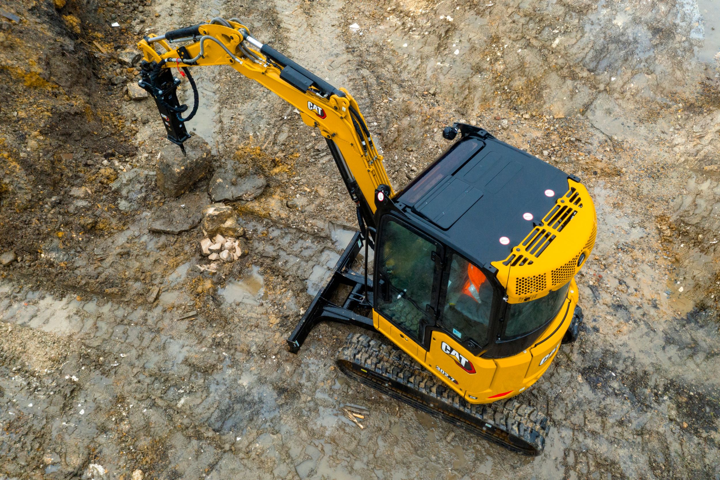 302.7 CR Mini Hydraulic Excavator>