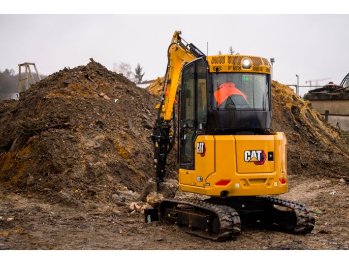 302.7 CR Mini Hydraulic Excavator