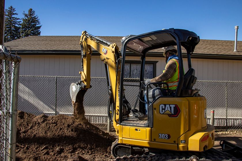 303 CR Mini Hydraulic Excavator