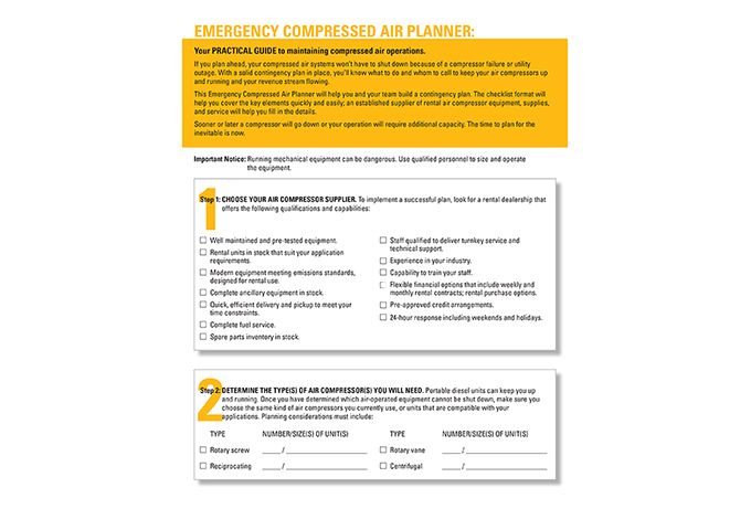 COMPRESSED AIR PLANNER 