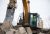 Cat P224 Pulverizer on Cat Excavator