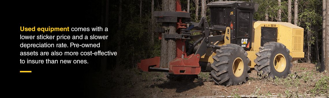Should I Buy New or Used Forestry Equipment?